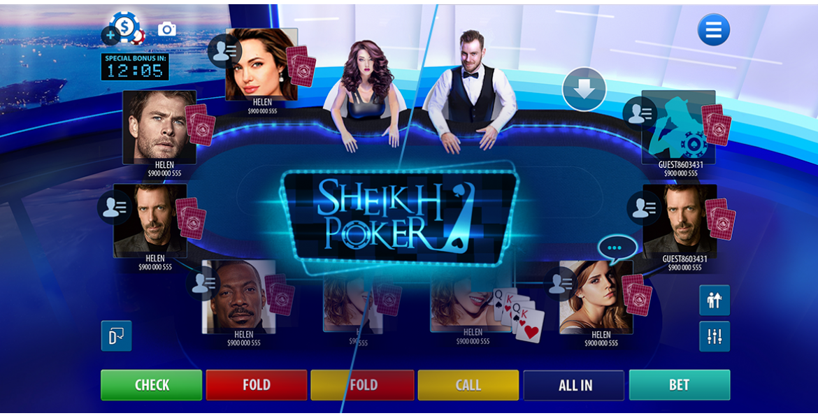Sheikh Poker gambling